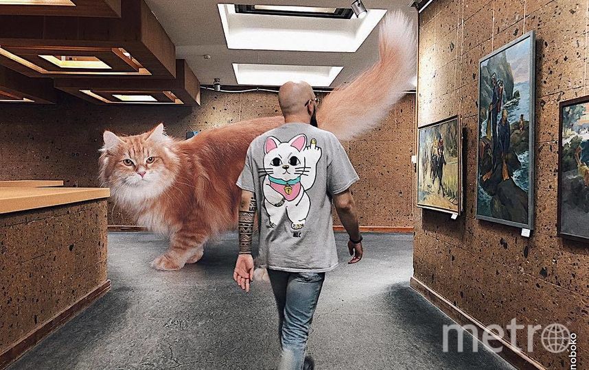 Встревча в картинной галерее. Фото Скриншот Instagram/odnoboko, "Metro"