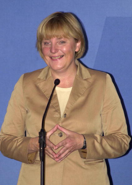 Ангела Меркель в 2002 году. Фото Getty