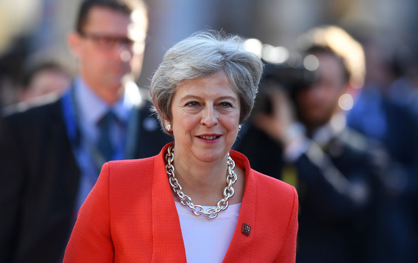 Тереза Мэй на неформальной саммите в Зальцбурге. Фото AFP