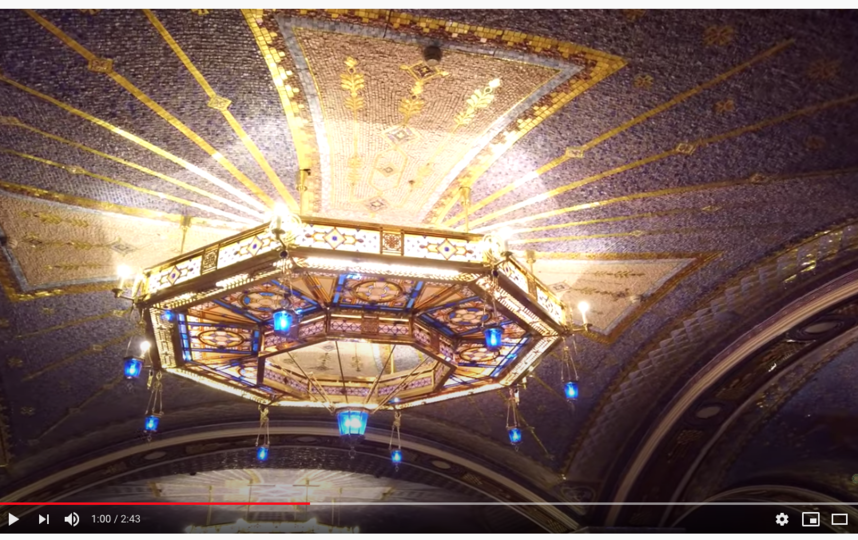 Сейчас в храме Минобороны идут отделочные работы. Фото скриншот Youtube /Фонд Воскресение