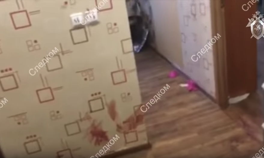 Место преступления. Фото скриншот видео СК, youtube.com/watch?v=Rlipry8FpCA