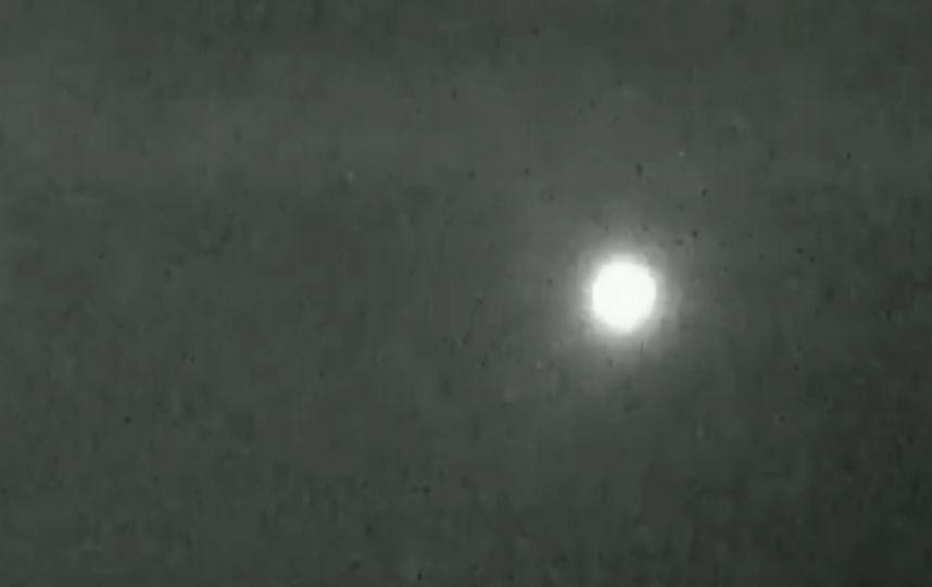 Падение метеорита под Новороссийском. Фото Скриншот/Вести Сочи, Скриншот Youtube