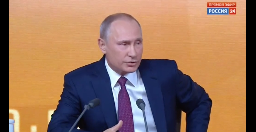 Большая пресс-конференция Владимира Путина. Фото https://www.vesti.ru/onair/