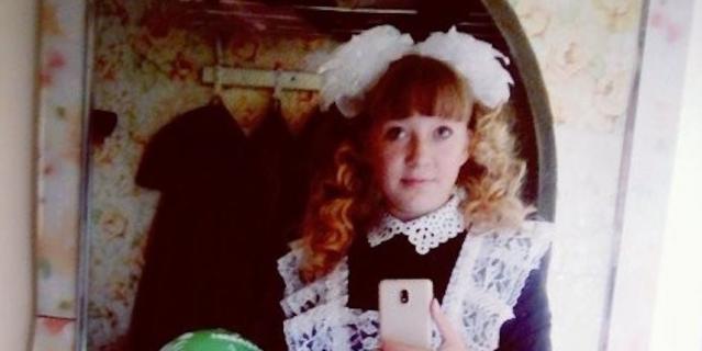 Школьница Татьяна Апаликова.
