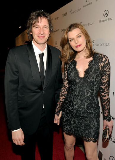 Милла Йовович с мужем Полом Андерсоном. Фото Getty