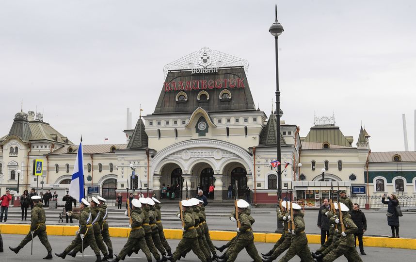 Лидер КНДР Ким Чен Ын прибыл во Владивосток в среду. Фото AFP