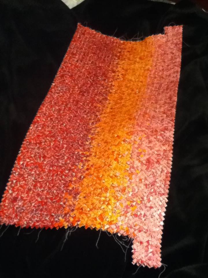 Платье в разработке. Фото предоставила Эмили Сейлхэмер