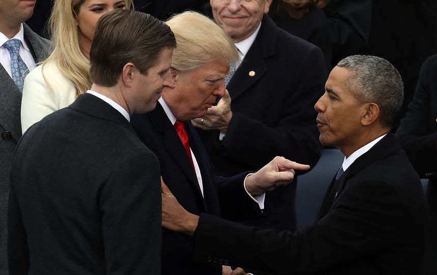 Дональд Трамп и Барак Обама. Фото Getty