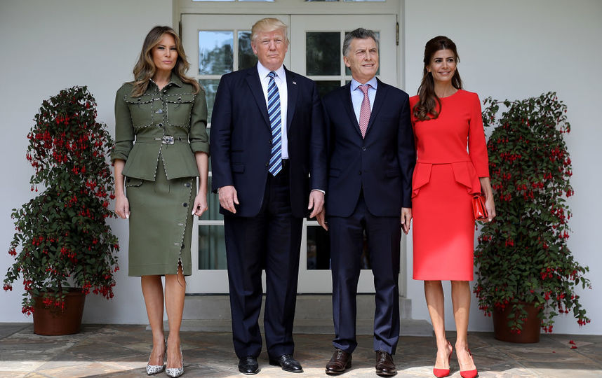 Мелания Трамп с мужем Дональдом Трампом. Фото Getty