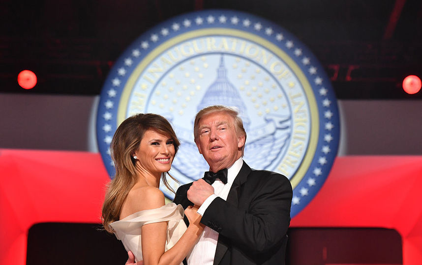 Мелания Трамп с мужем Дональдом Трампом. Фото Getty