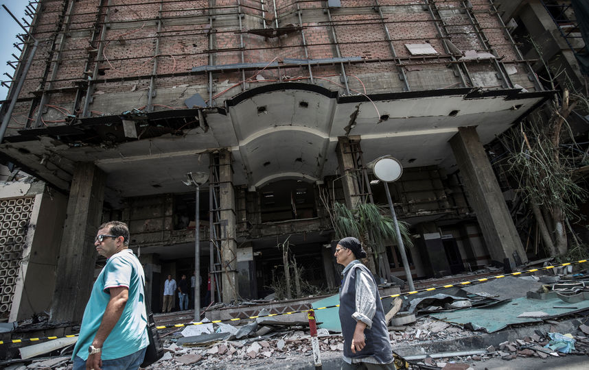 По меньшей мере 20 человек погибло и ещё 47 было ранено в результате взрыва в Каире. Фото AFP