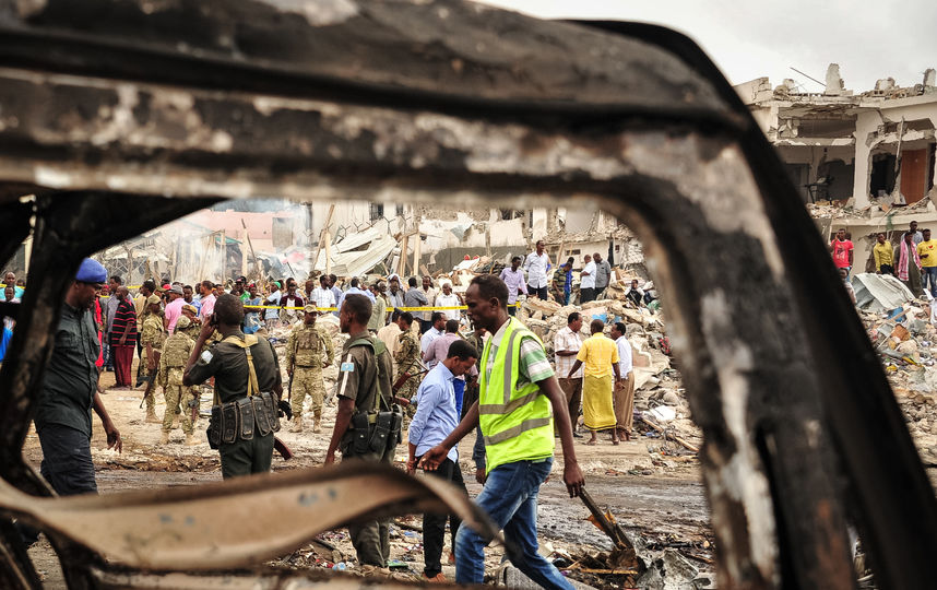 Теракт в Сомали. Фото AFP