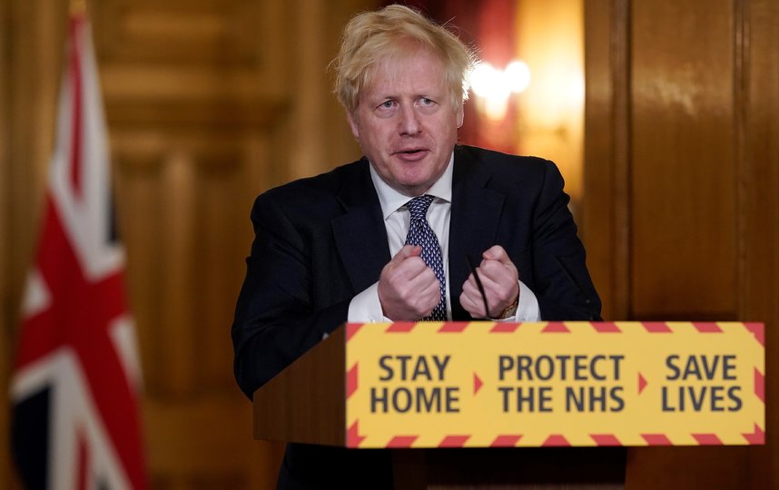 Борис Джонсон: пик коронавируса в Великобритании пройден