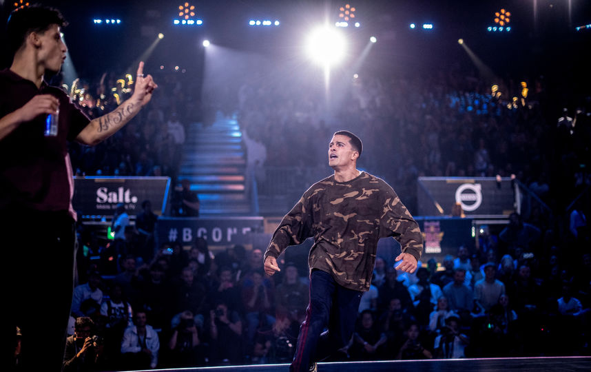 Финал BC One – 2018 среди мужчин. Луиджи против Лил Зу. Фото Предоставлено Red Bull