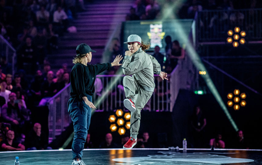 Японские b-girls в полуфинале BC One–2018. Фото Предоставлено Red Bull