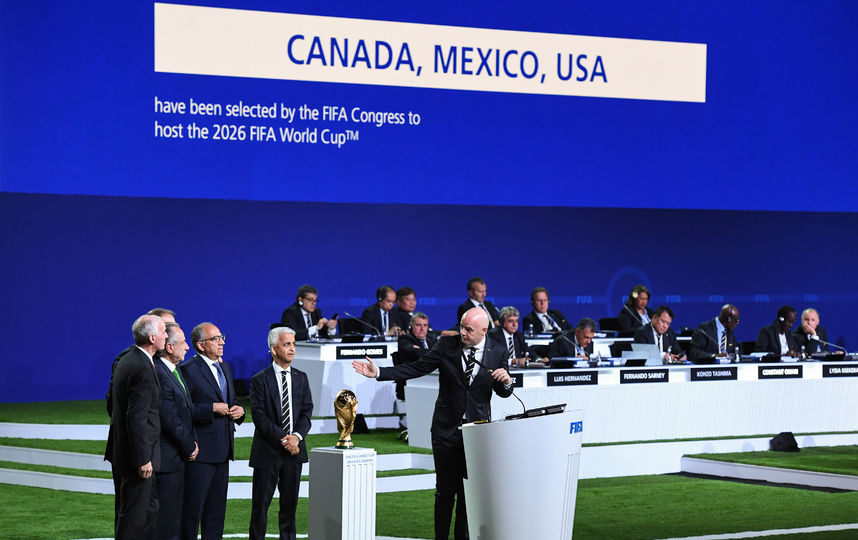 Чемпионат мира по футболу 2026 года пройдёт в США, Канаде и Мексике