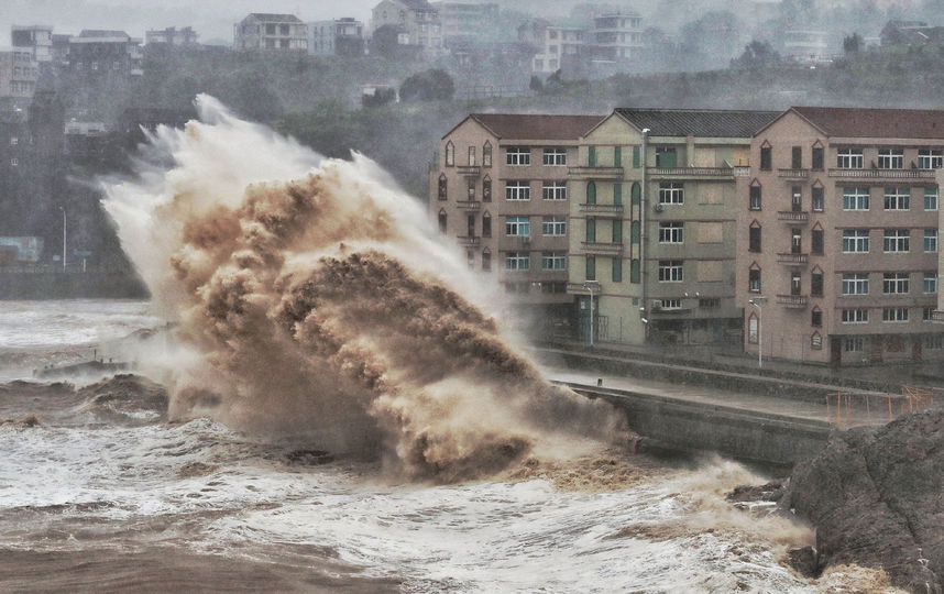 Число жертв тайфуна в Китае увеличилось до 44 человек