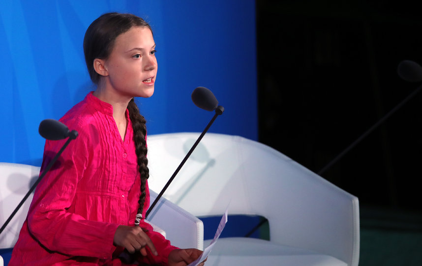 Грета Тунберг. Фото Getty