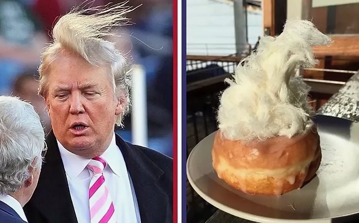 Многие пользователи отмечают, что им сложно доверять президенту, похожему на пончик. Фото Скриншот Twitter @everybodyzzmama