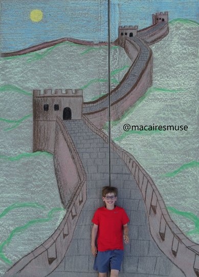 Великая Китайская стена. Фото @macairesmuse