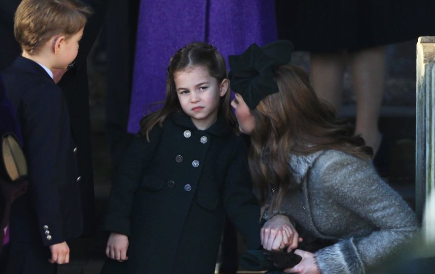 Принцесса Шарлотта и Кейт Миддлтон. Фото Getty