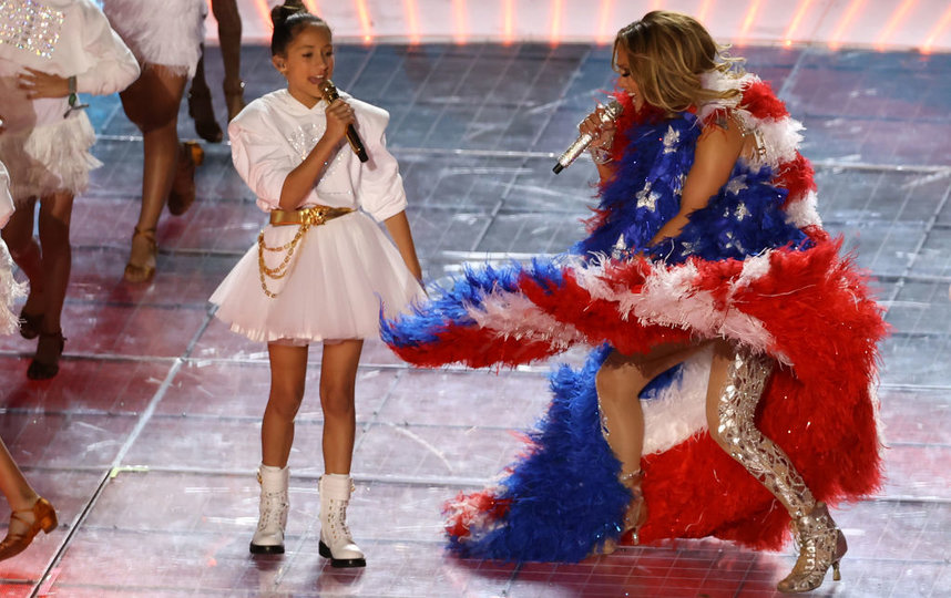 Дженнифер Лопес и Эмма. Фото Getty