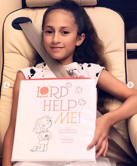 Дочь Джей Ло, 12-летняя Эмма. Фото скриншот: instagram.com/jlo/