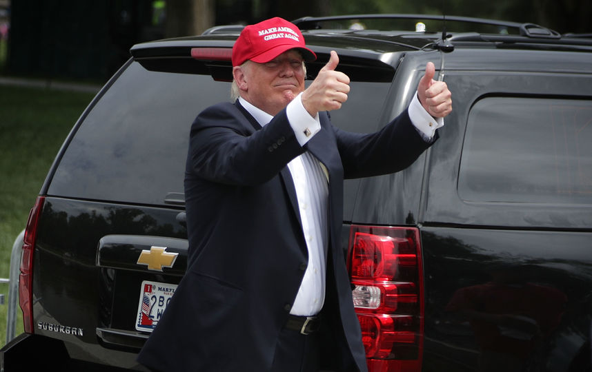 Дональд Трамп поставил себе пятёрку с плюсом за работу на посту президента