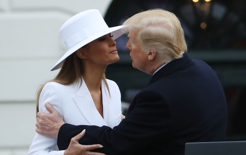 Дональд И Мелания Трамп. Фото Getty