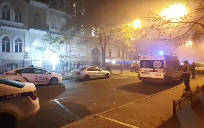 Место ЧП. Фото скриншот youtube.com/watch?v=F-YNAc6DhAc