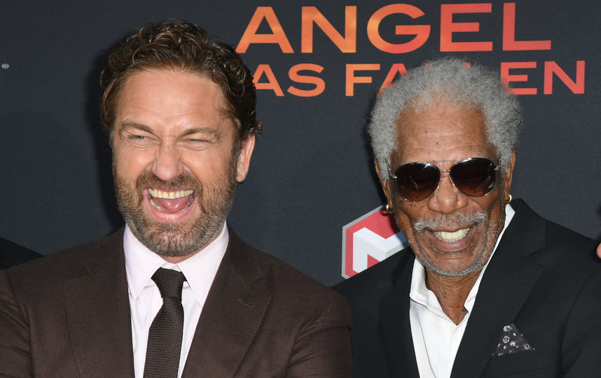 Джерард Батлер и Морган Фримен. Фото Getty