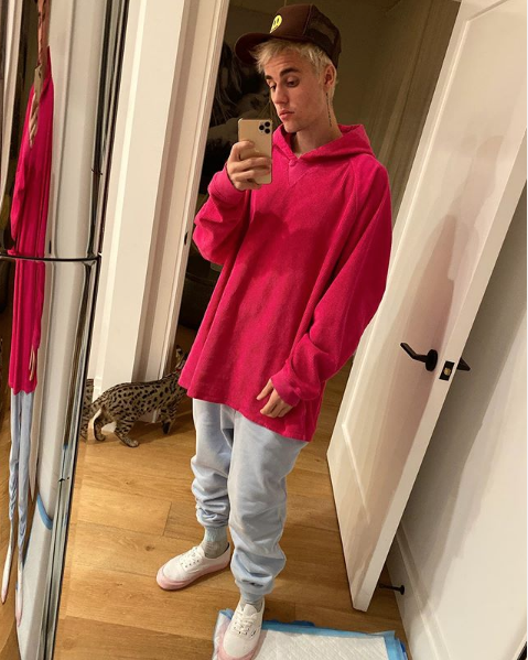 Джастин Бибер. Фото скриншот instagram.com/justinbieber/