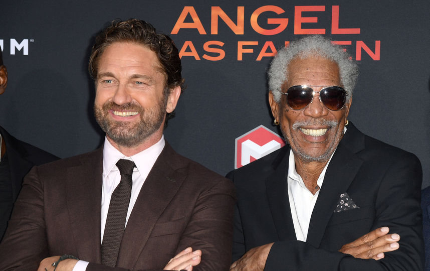 Джерард Батлер и Морган Фримен. Фото Getty