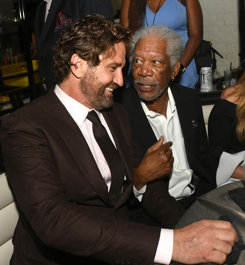 Джерард Батлер и Морган Фримен. Фото Getty