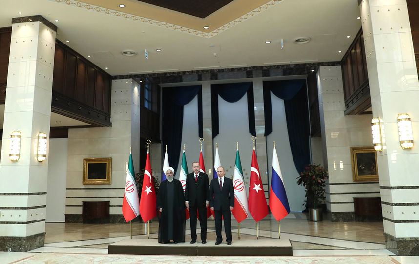 Путин и Эрдоган в Анкаре. Фото AFP