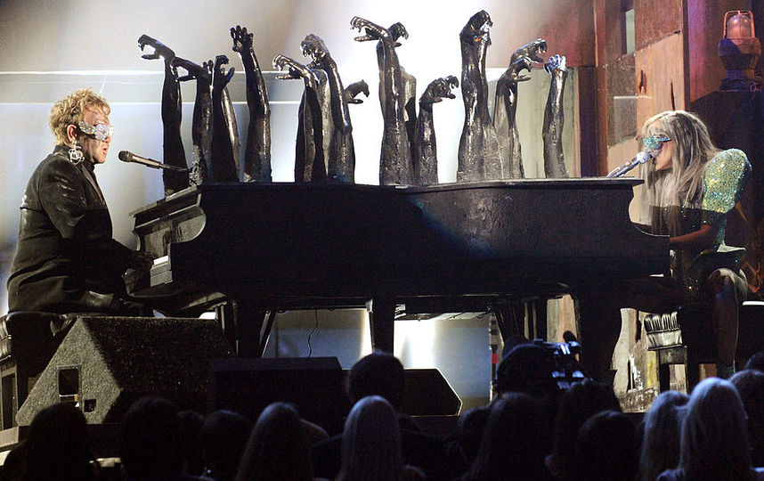 Элтон Джон и Леди Гага. Фото Getty