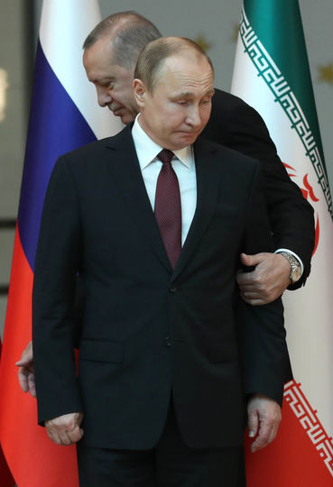 Путин и Эрдоган в Анкаре. Фото AFP