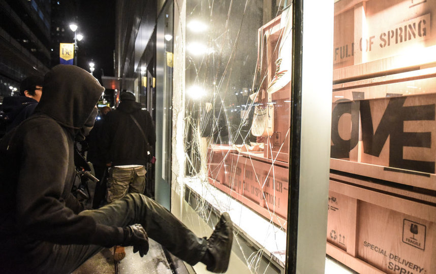 Массовые протесты в США. Фото Getty