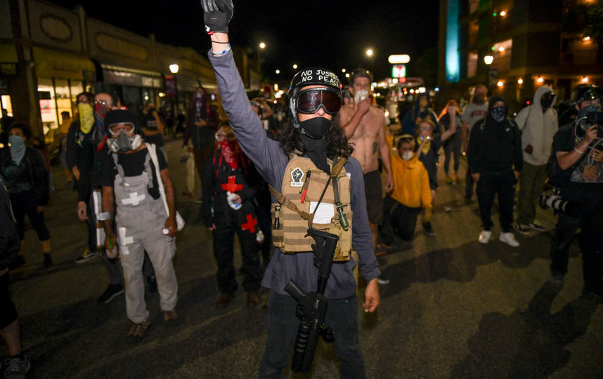 Массовые протесты в США. Фото Getty