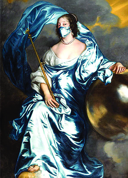 "Графиня Рейчел дю Рувиньи из Саутгемптона", Антонис ван Дейк.