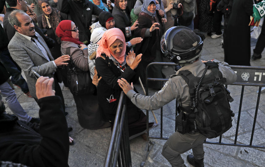 Столкновения в Иерусалиме. Фото AFP