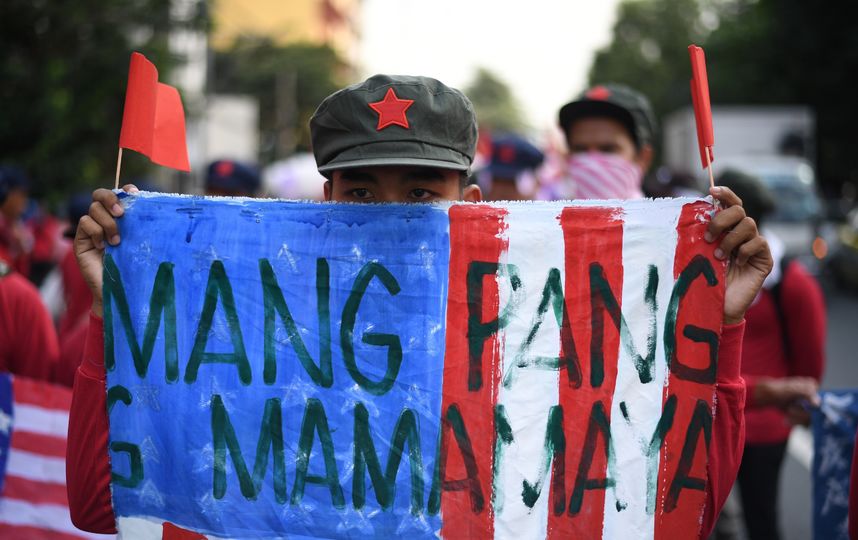 Филиппины встретили Дональда Трампа протестами – фото