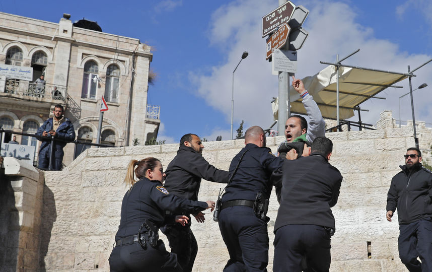Столкновения в Секторе Газа. Фото AFP
