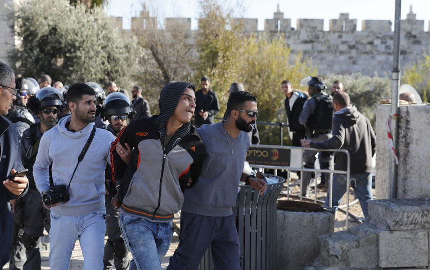 Столкновения в Секторе Газа. Фото AFP