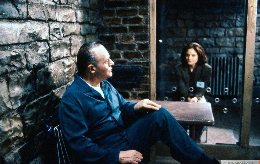 Кадр из фильма "Молчание ягнят" (1991). Фото "Двадцатый Век Фокс СНГ", kinopoisk.ru
