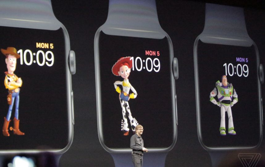 Обновлённый watchOS. Фото Theverge.com