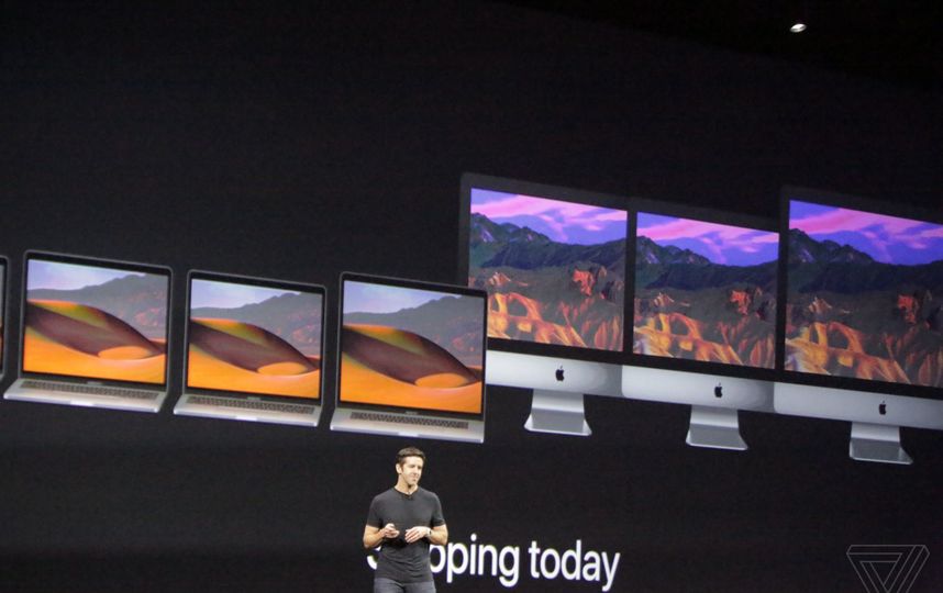 Новые iMac и MacBook. Фото Theverge.com