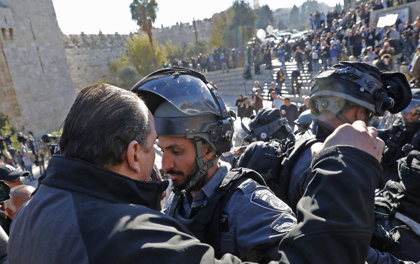 Столкновения в Иерусалиме. Фото AFP