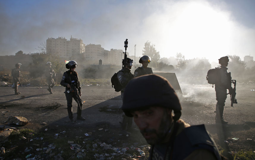 Военные в Секторе Газа. Фото AFP