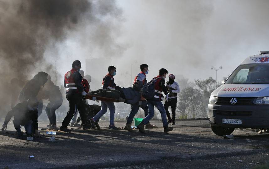 На западном берегу реки Иордан тоже неспокойно. Фото AFP